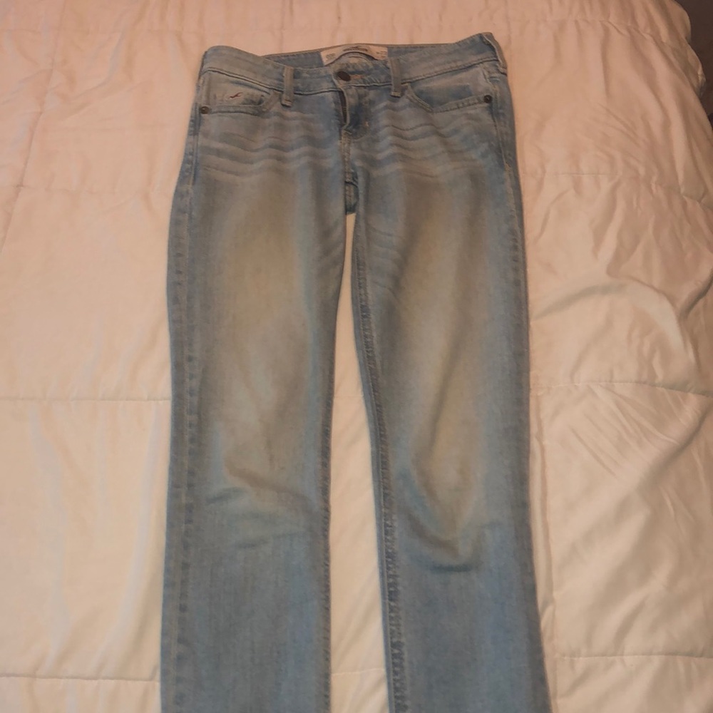 hollister blue jeans